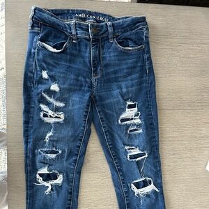AE jean leggings 4 short